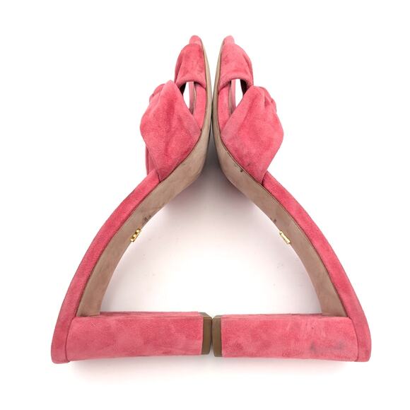 Veronica Beard Ganita Slide Sandal Women's Knot Front Pink Size US10M EU41 - Picture 11 of 13